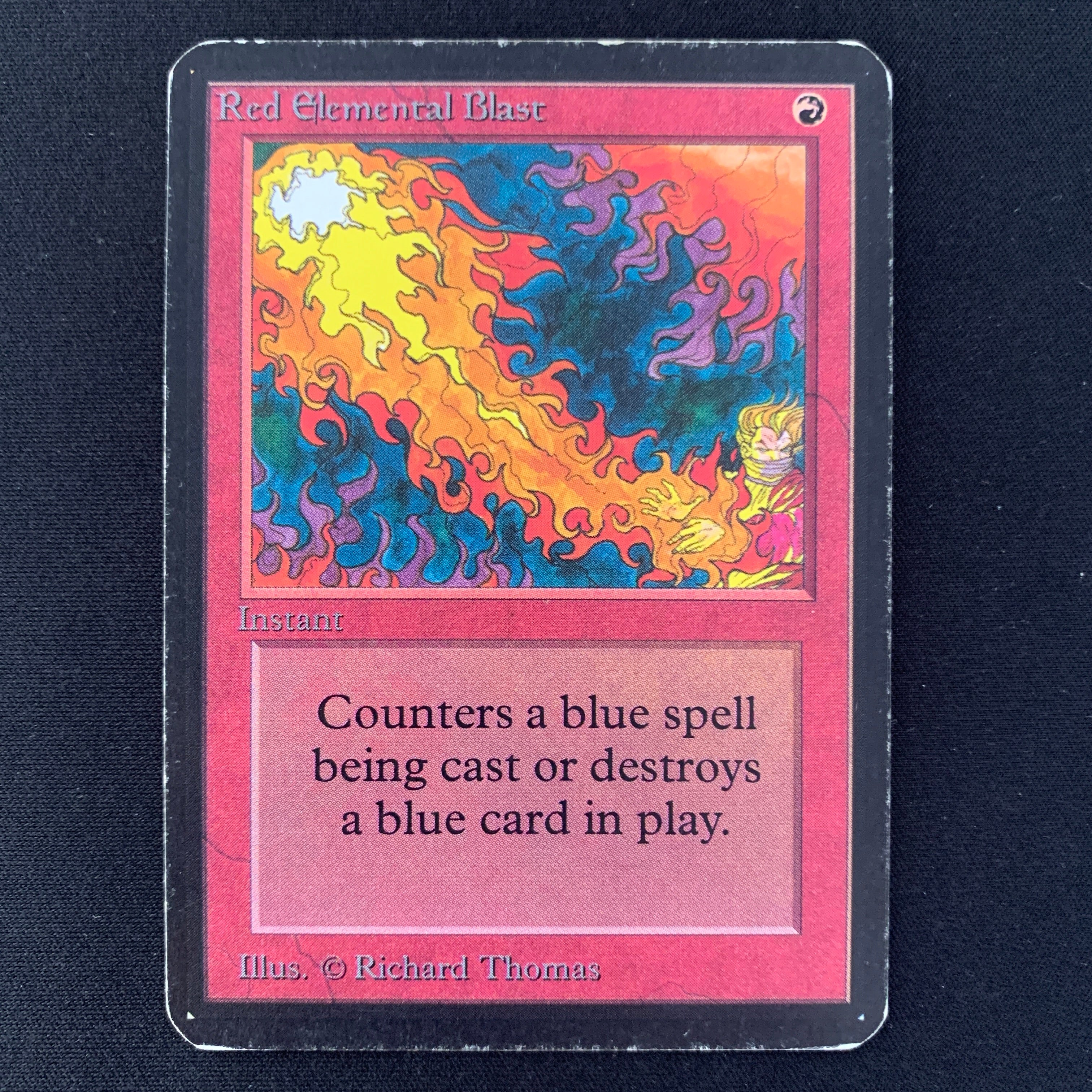 MTG Singles - Red Elemental Blast - Alpha - 