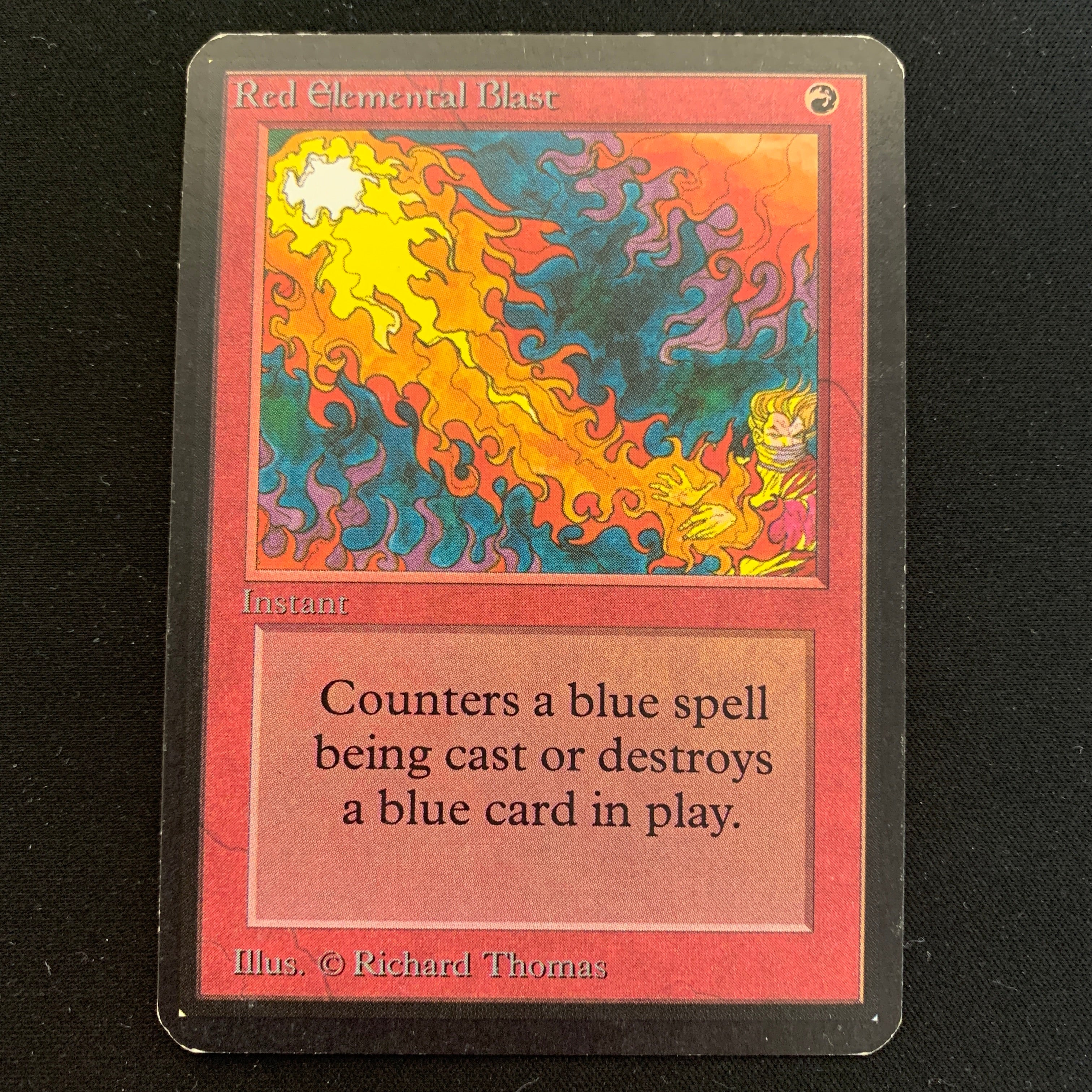 MTG Singles - Red Elemental Blast - Alpha - 