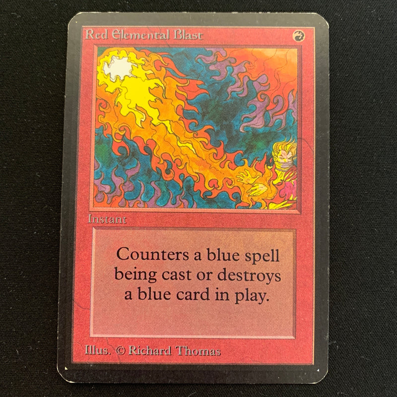 Magic the Gathering Red Elemental Blast - Alpha 