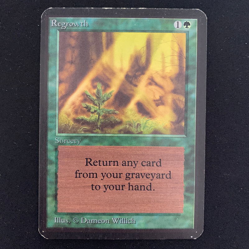 Magic the Gathering Regrowth - Alpha LP - 23478