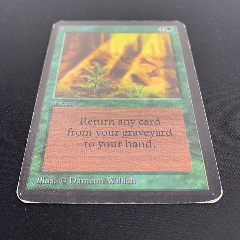 Magic the Gathering Regrowth - Alpha 