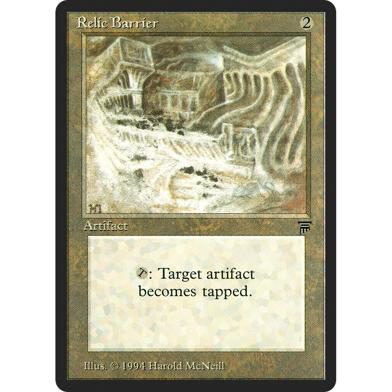 Magic the Gathering Relic Barrier - Legends NM