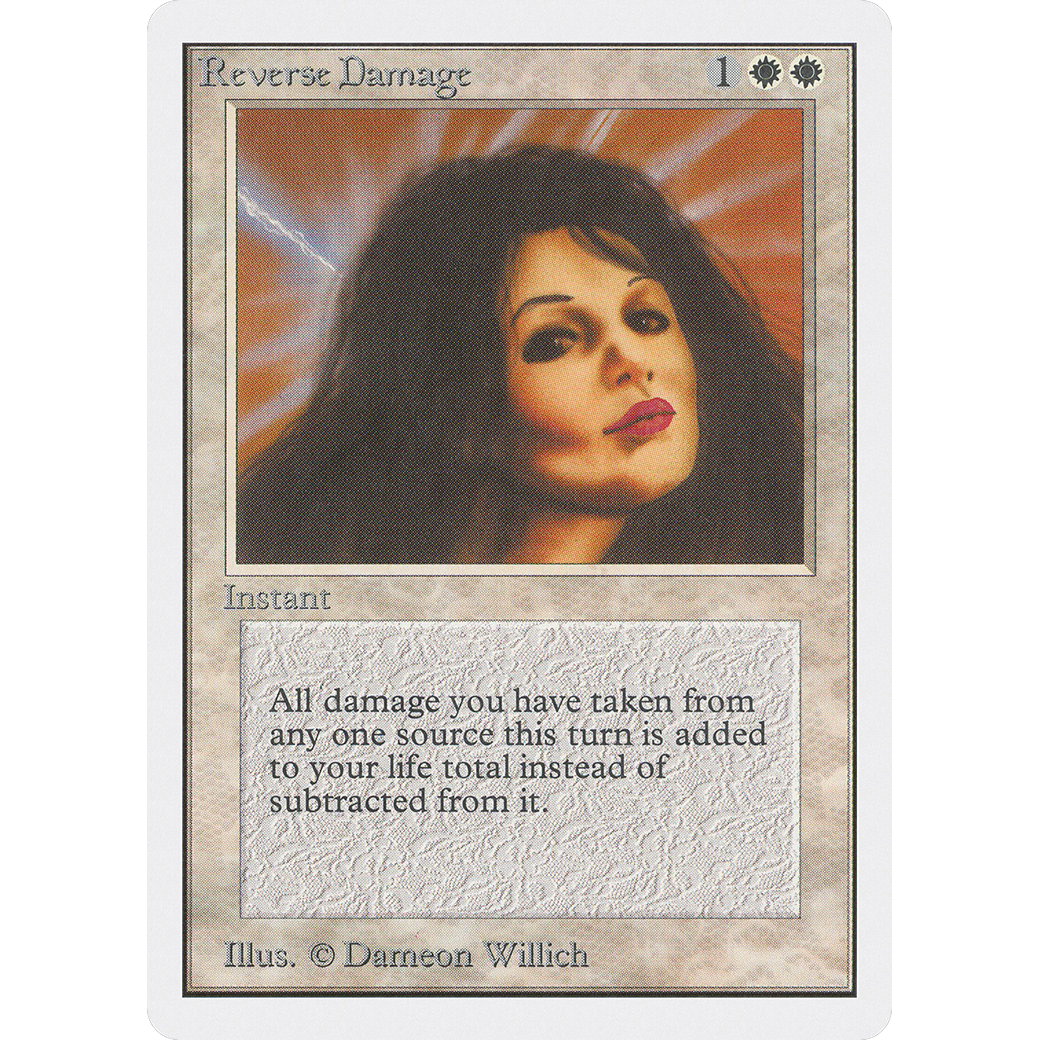 MTG Singles - Reverse Damage - Unlimited - NM