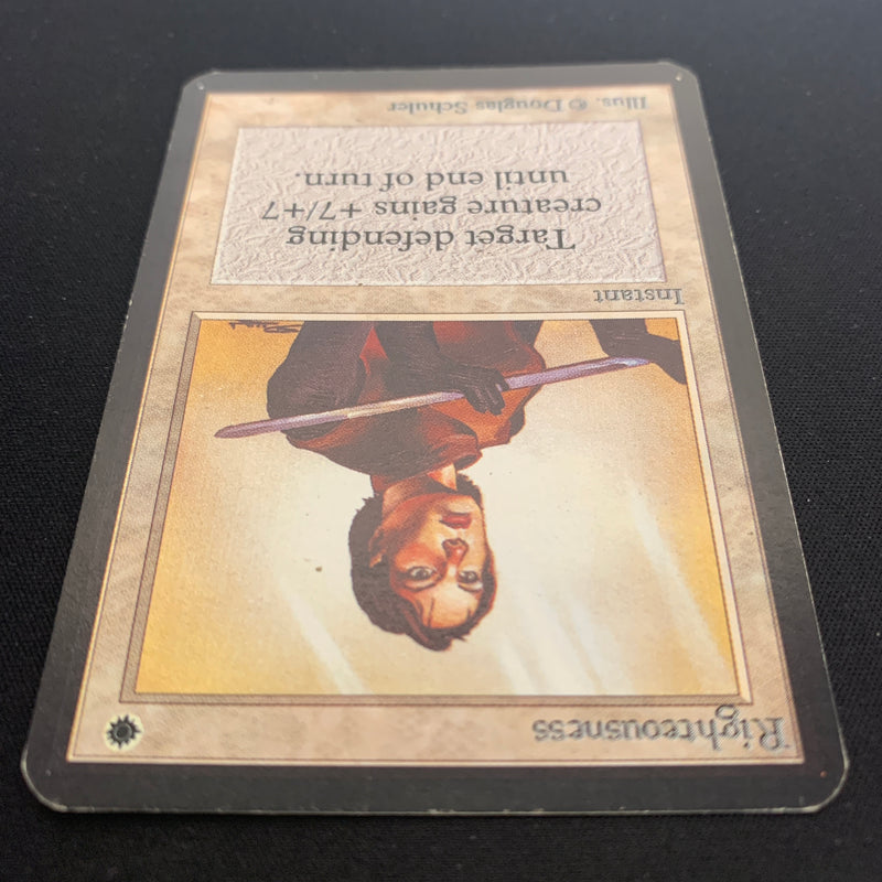 MTG Singles - Righteousness - Alpha - 