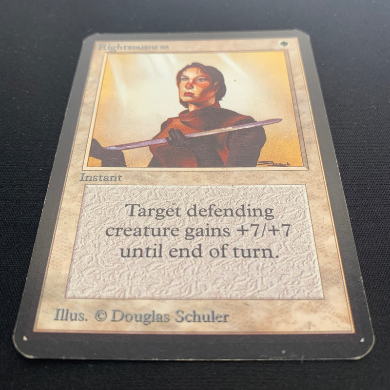 MTG Singles - Righteousness - Alpha - 