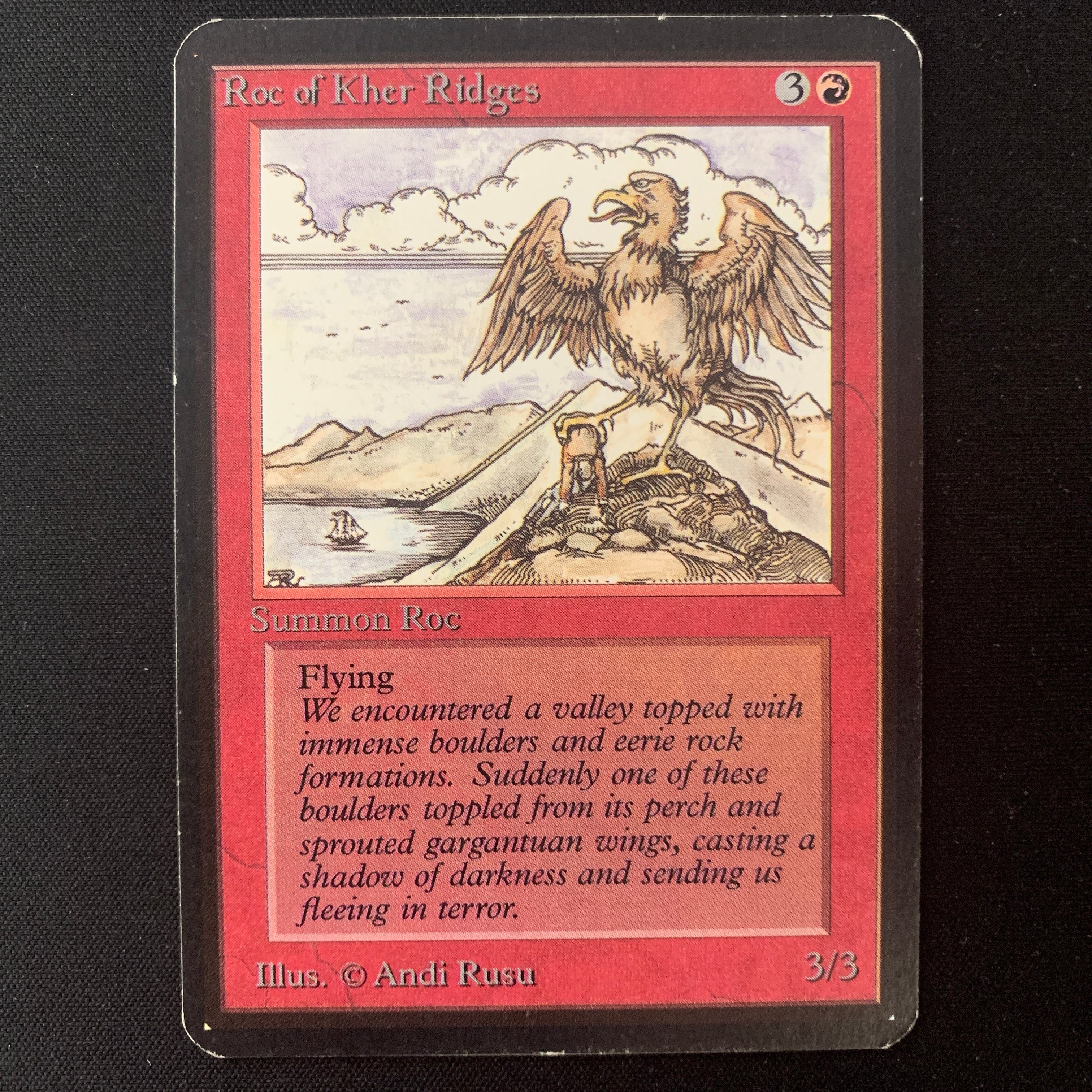 MTG Singles - Roc of Kher Ridges - Alpha - 