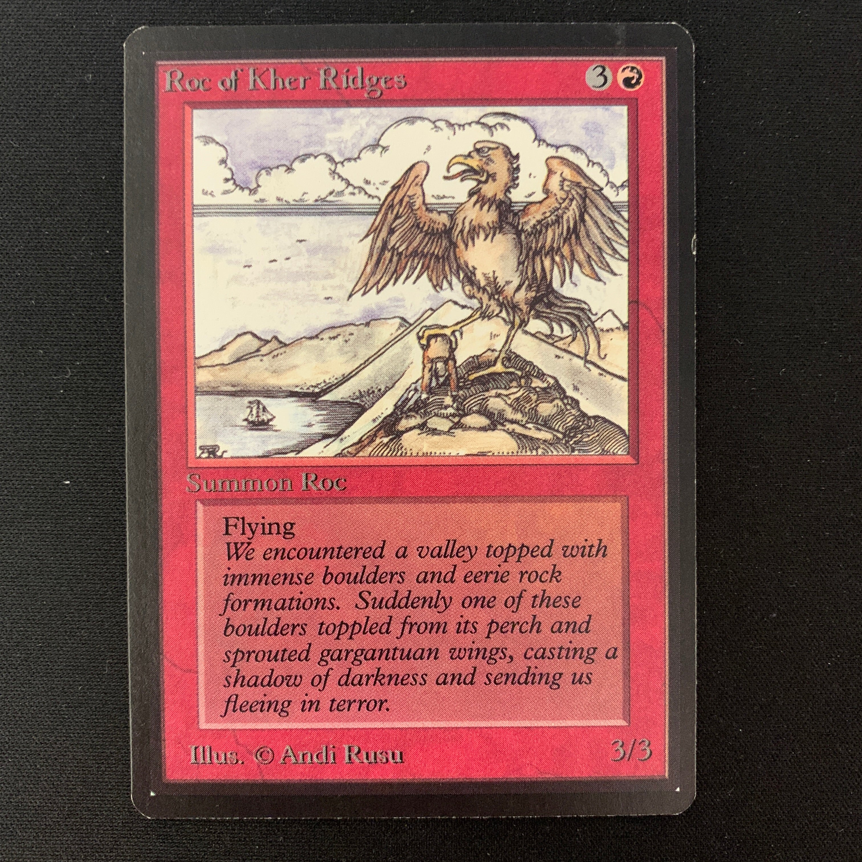 MTG Singles - Roc of Kher Ridges - Beta - 