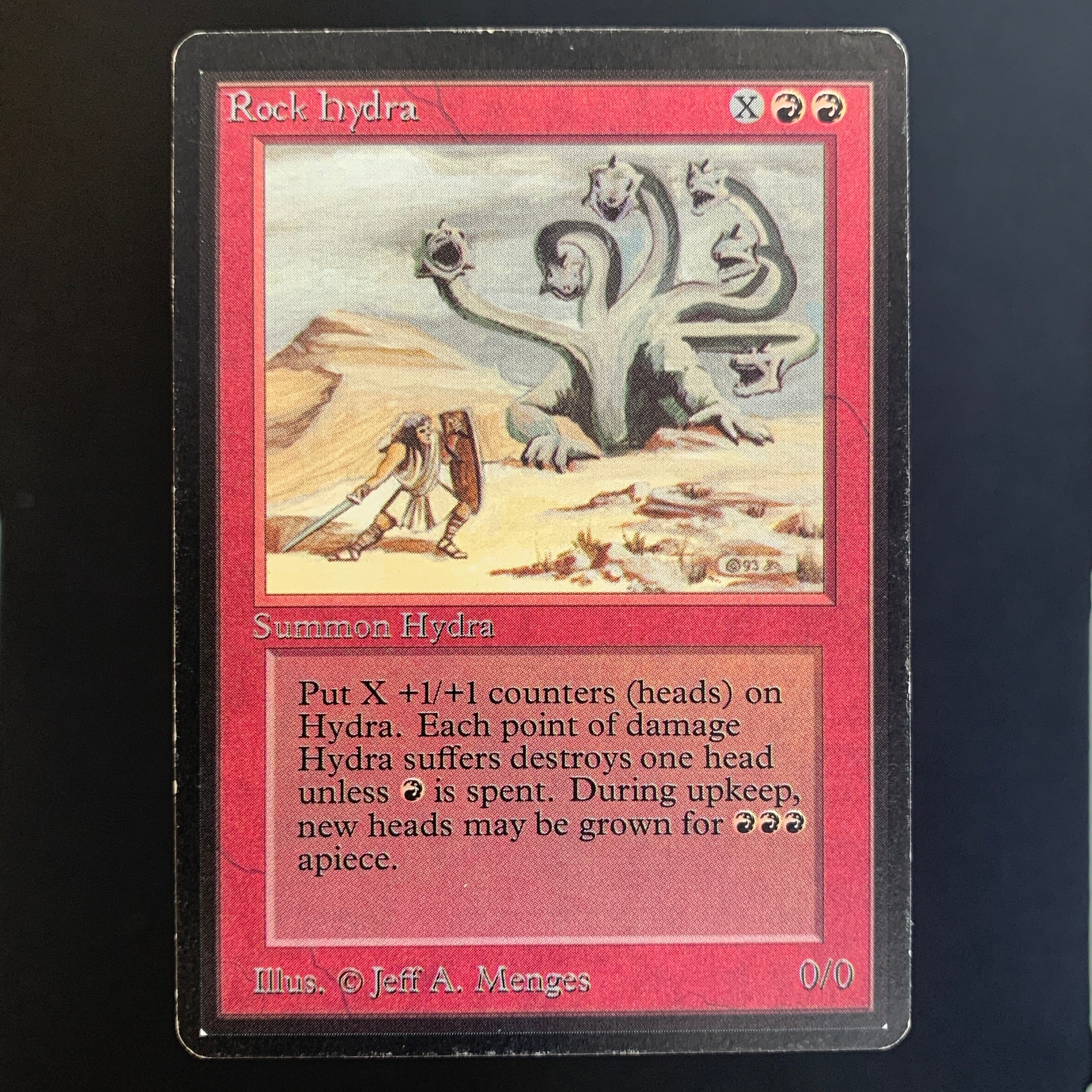 MTG Singles - Rock Hydra - Beta - 