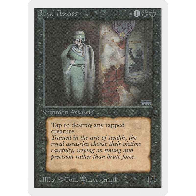 Magic the Gathering Royal Assassin - Unlimited NM