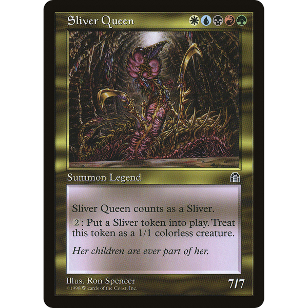 MTG スリヴァー女王/Sliver Queen スリヴァーの女王/Sliver Queen》[STH] 金R | 日本最大級 MTG