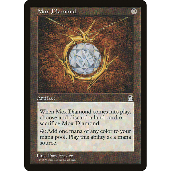 モックス・ダイアモンド Mox Diamond 英語版 ストロングホールド 1枚 Mox Diamond - Stronghold