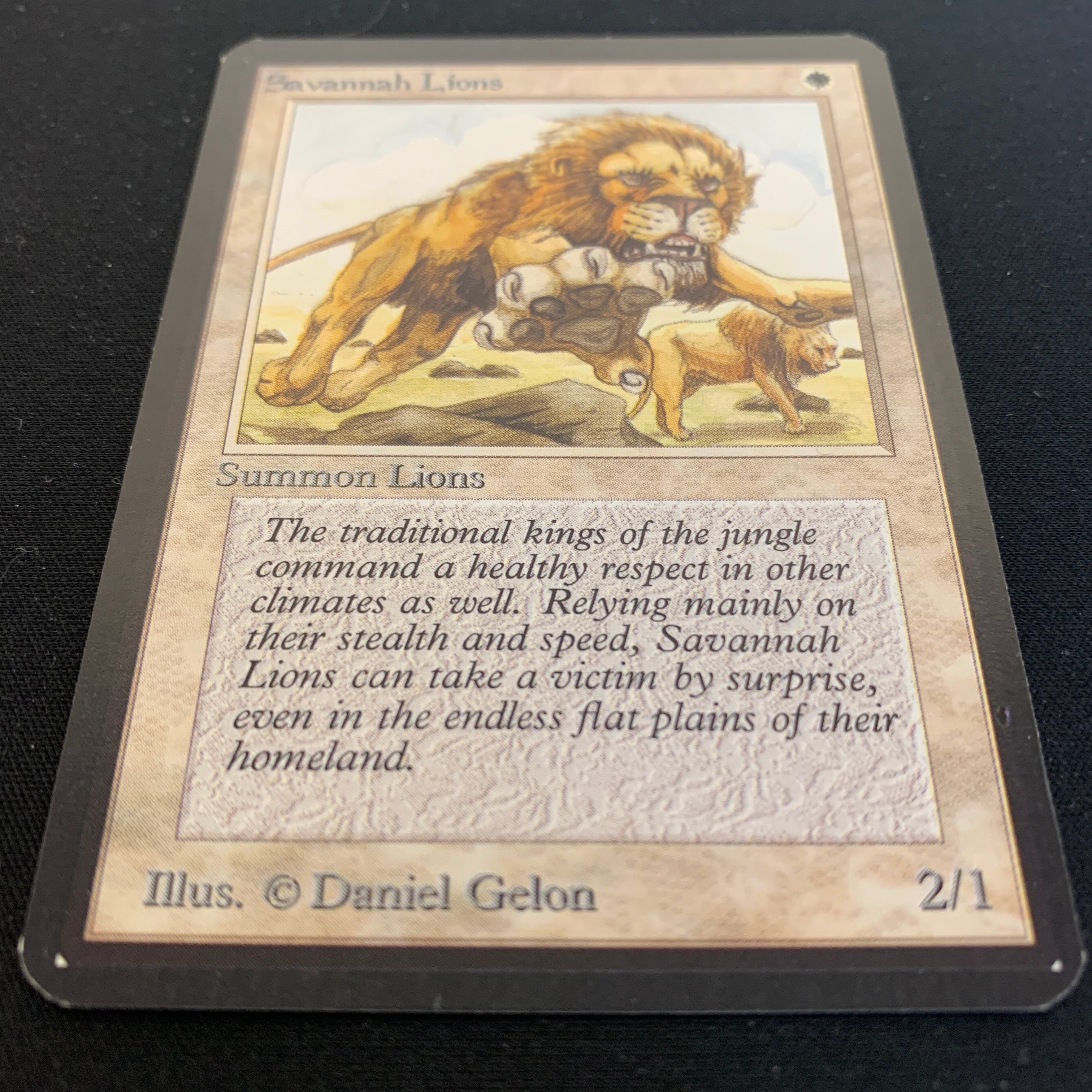 MTG Singles - Savannah Lions - Alpha - 