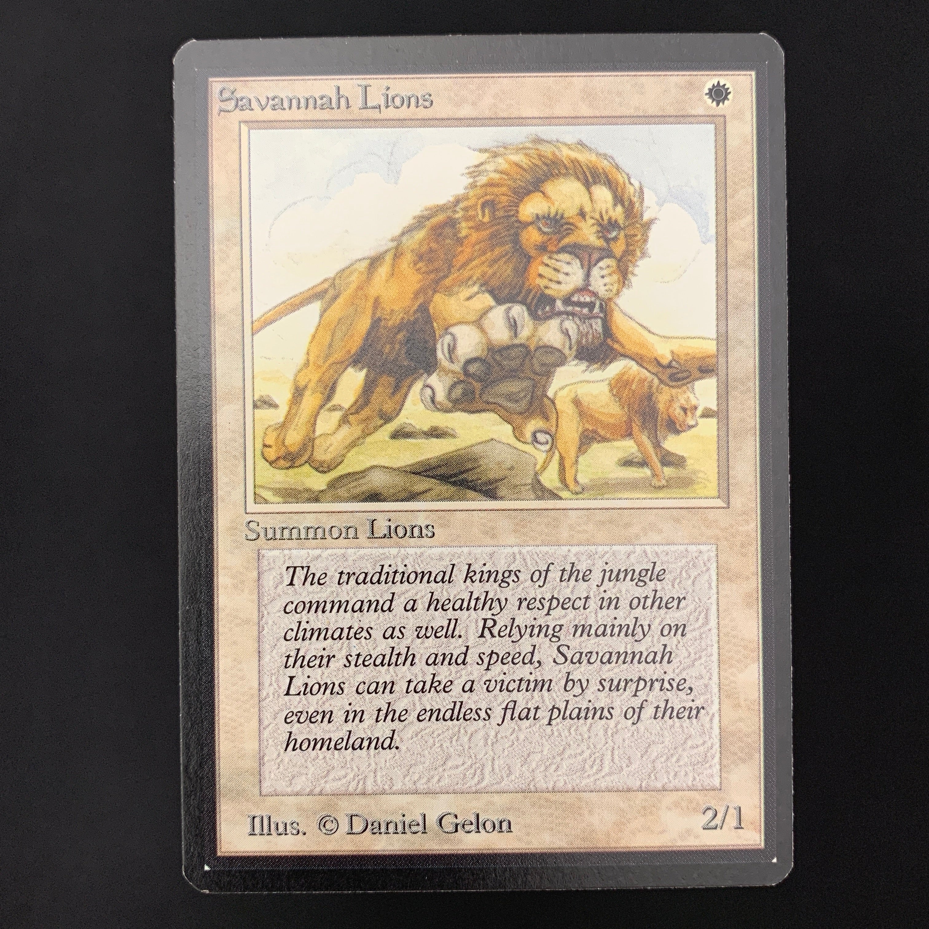 MTG Singles - Savannah Lions - Beta - 