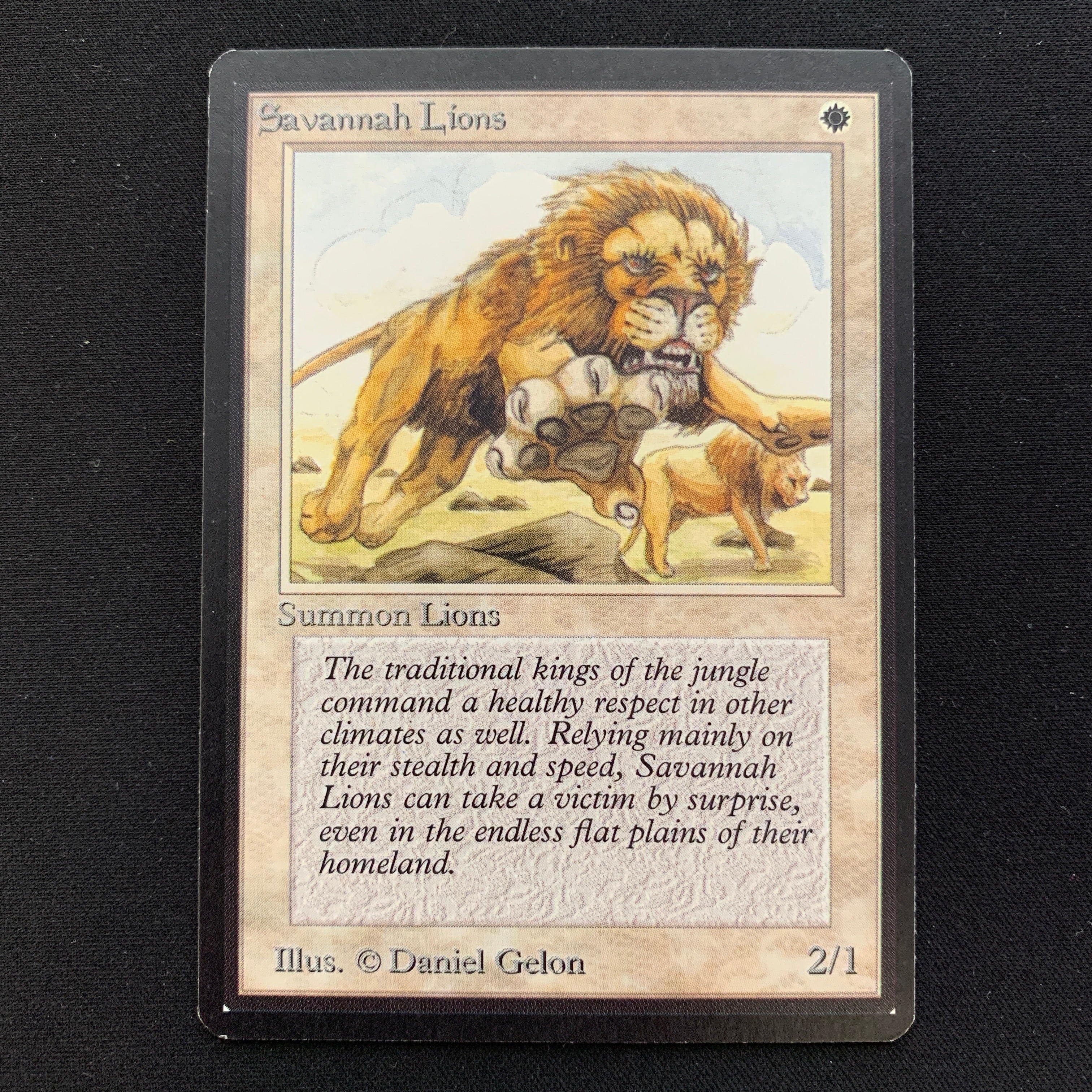 MTG Singles - Savannah Lions - Beta - 