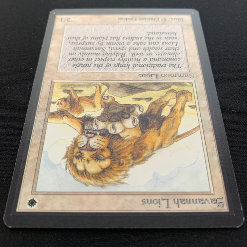 Magic the Gathering Savannah Lions - Beta 