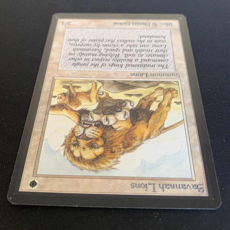 Magic the Gathering Savannah Lions - Beta 