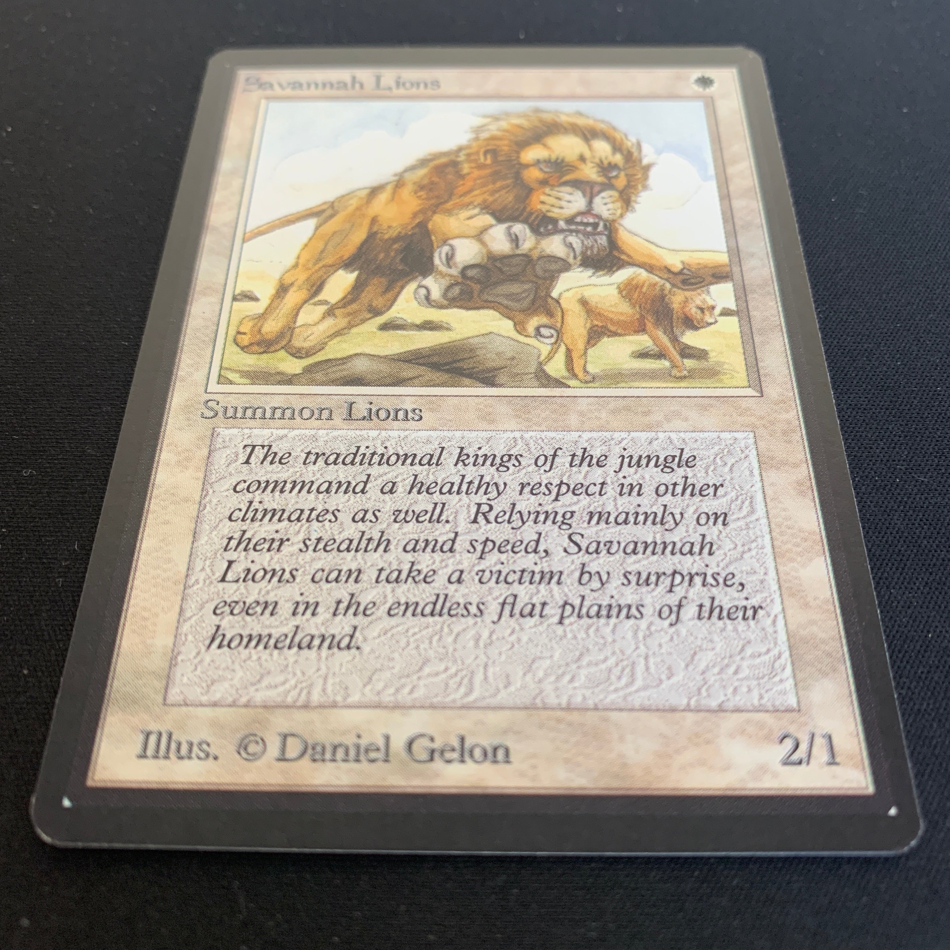 MTG Singles - Savannah Lions - Beta - 