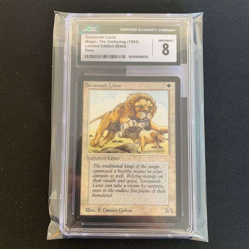 Magic the Gathering Savannah Lions - Beta 