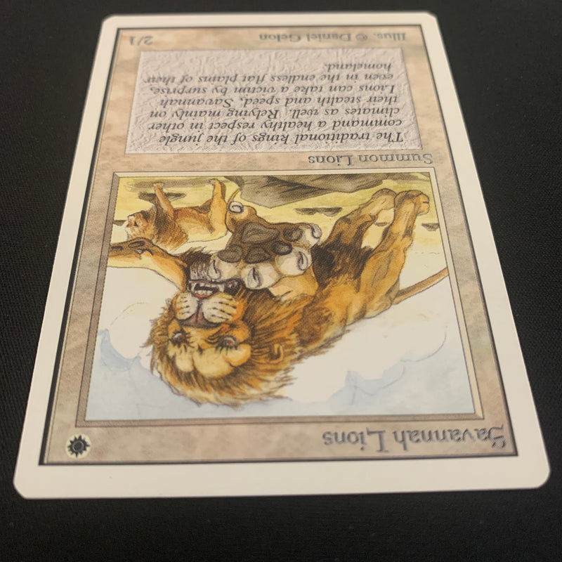 Magic the Gathering Savannah Lions - Unlimited 