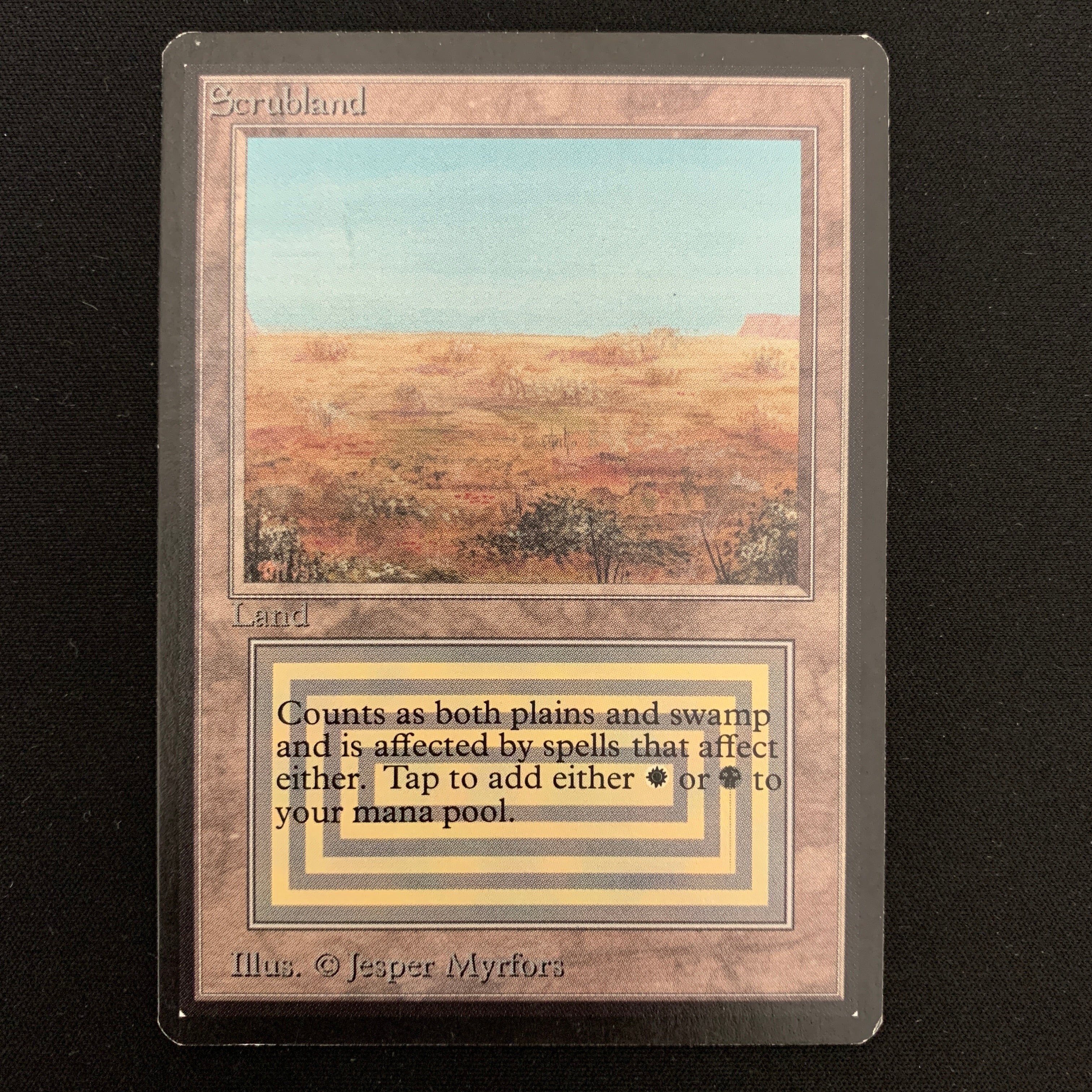 MTG Singles - Scrubland - Beta - 