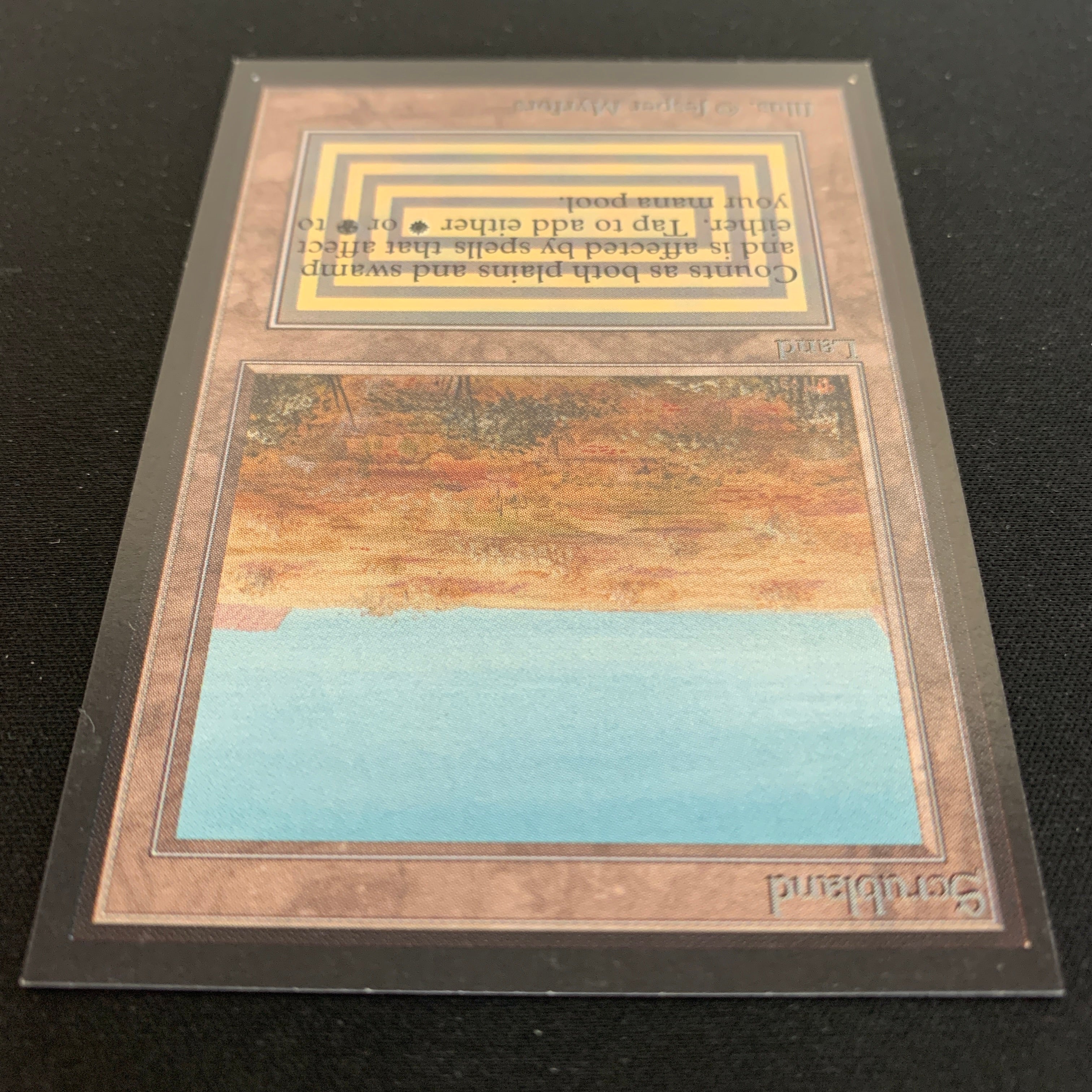 MTG Singles - Scrubland - Collectors' Edition - 