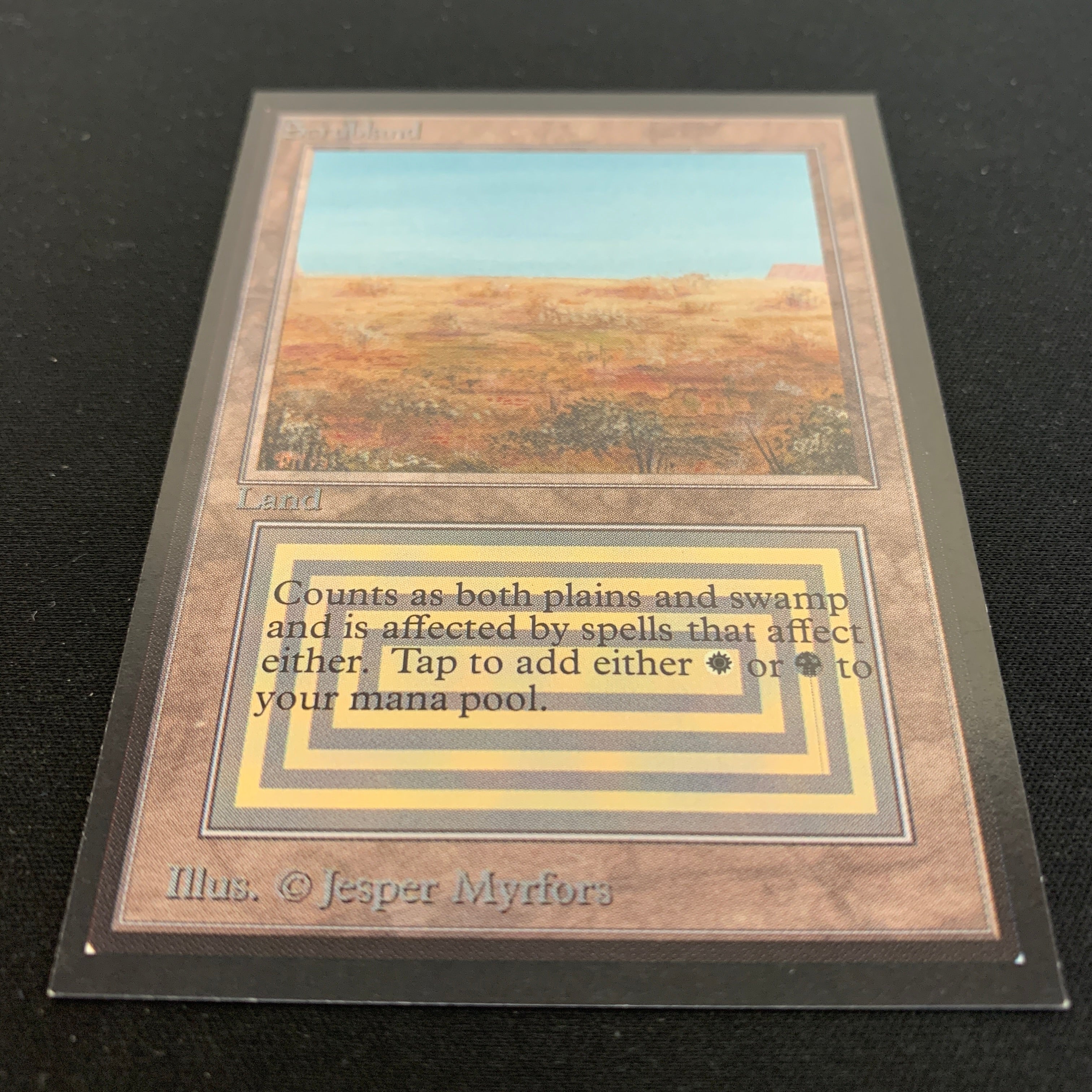 MTG Singles - Scrubland - Collectors' Edition - 