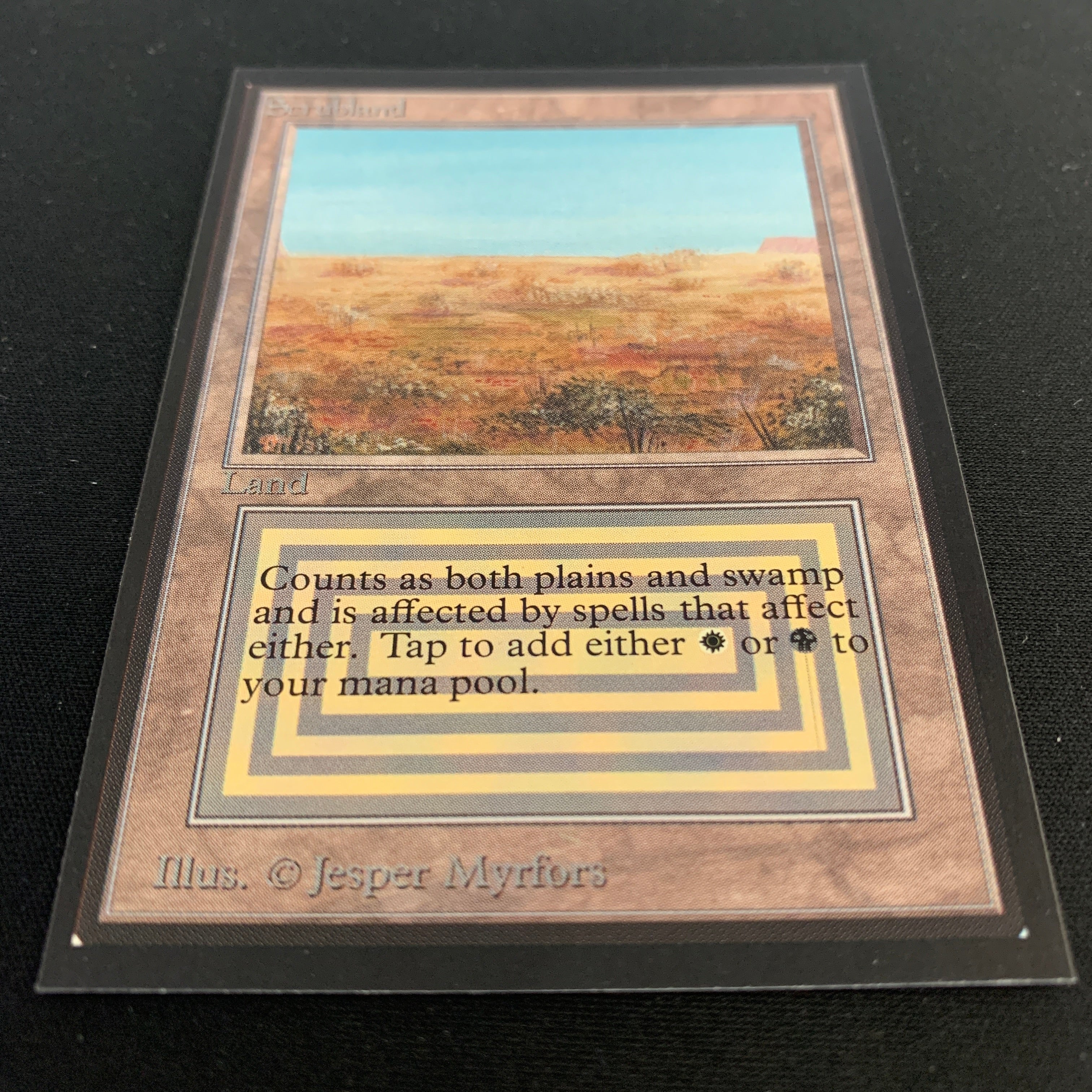 MTG Singles - Scrubland - Collectors' Edition - 