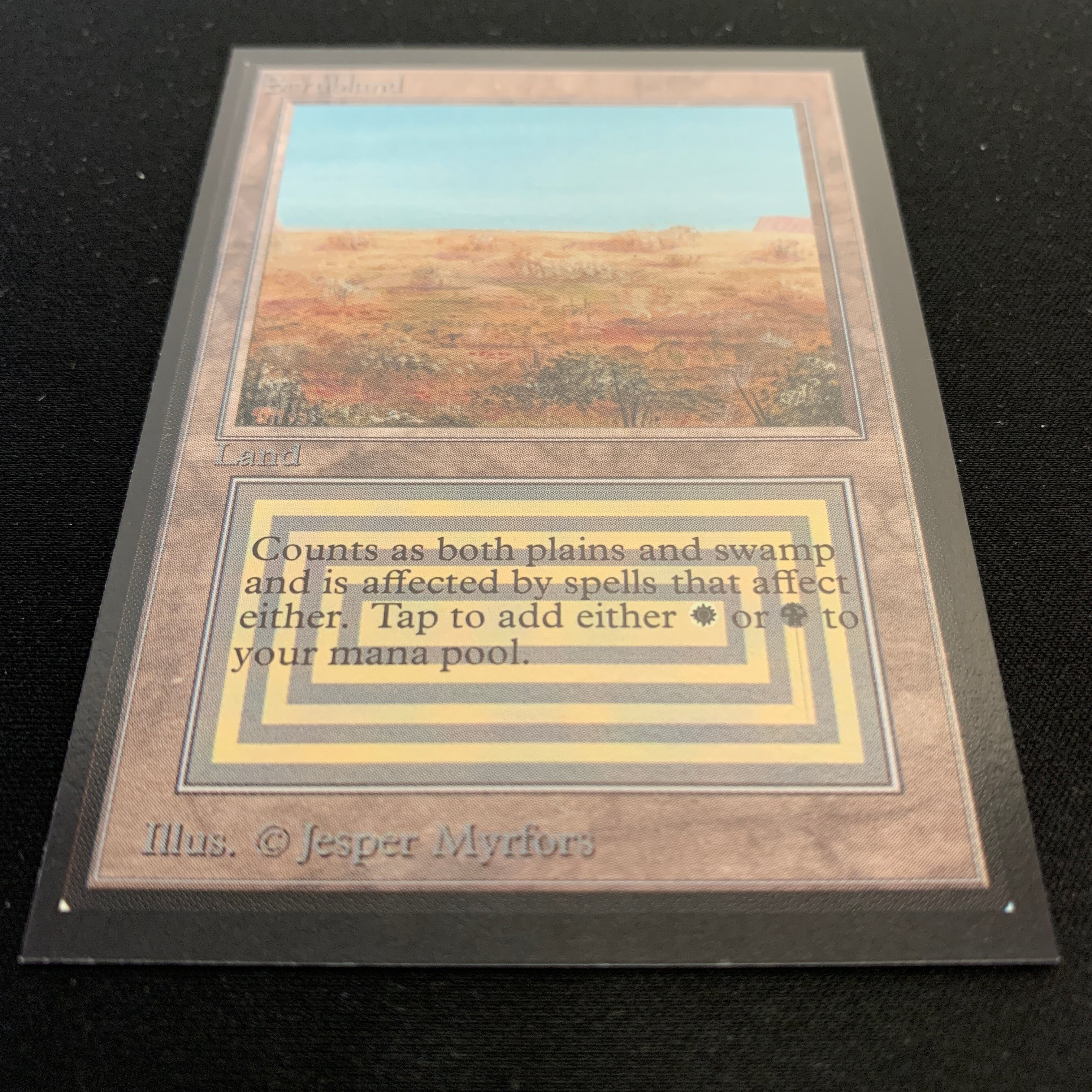 MTG Singles - Scrubland - Collectors' Edition - 