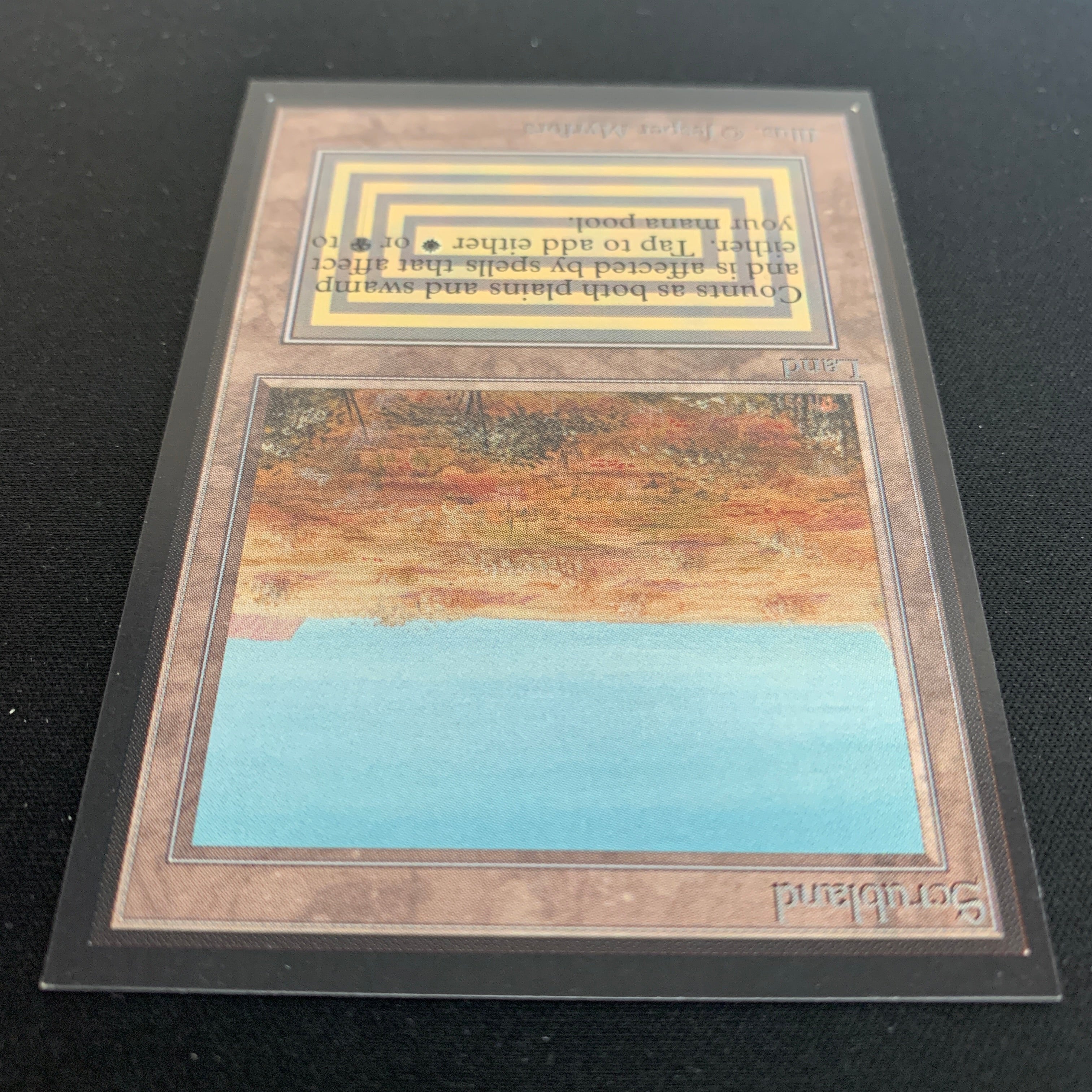 MTG Singles - Scrubland - Collectors' Edition - 