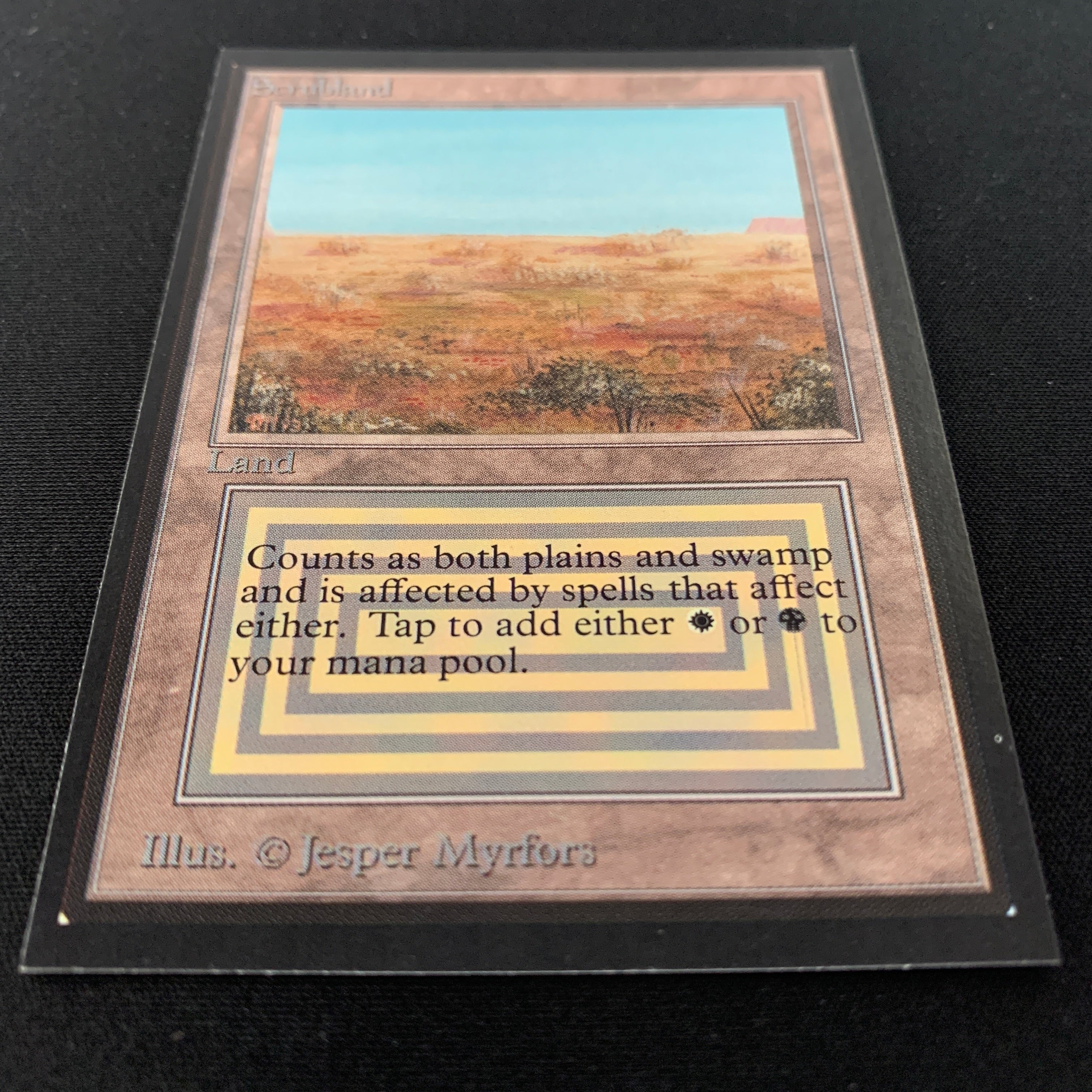 MTG Singles - Scrubland - Collectors' Edition - 