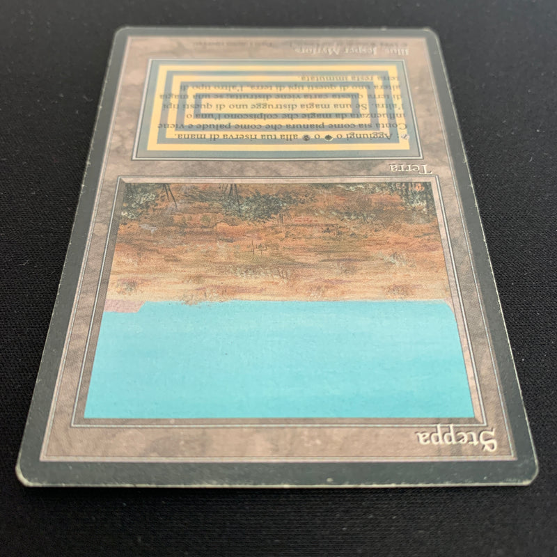 Magic the Gathering Scrubland - Foreign Black Bordered - Italian 