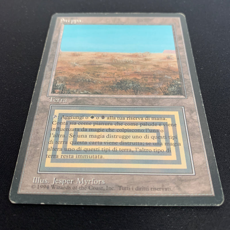 Magic the Gathering Scrubland - Foreign Black Bordered - Italian 