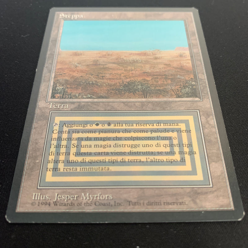 Magic the Gathering Scrubland - Foreign Black Bordered - Italian 