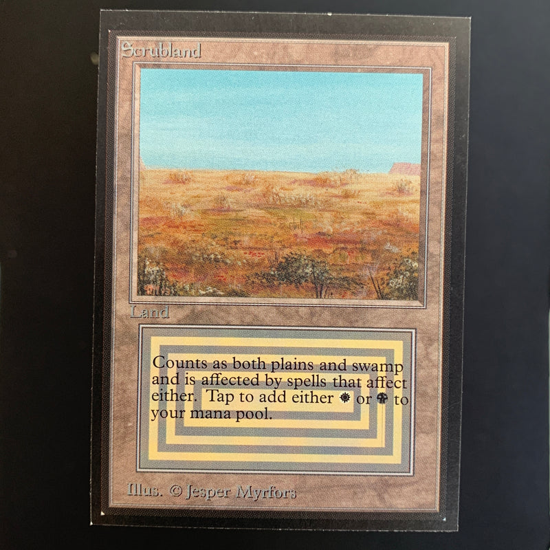 Scrubland - International Edition