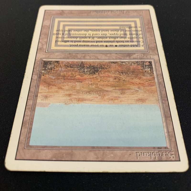 Magic the Gathering Scrubland - Revised 