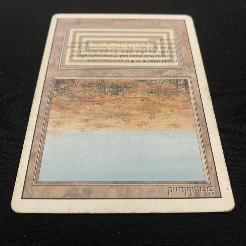 Magic the Gathering Scrubland - Revised 