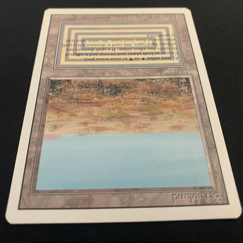 Magic the Gathering Scrubland - Revised 