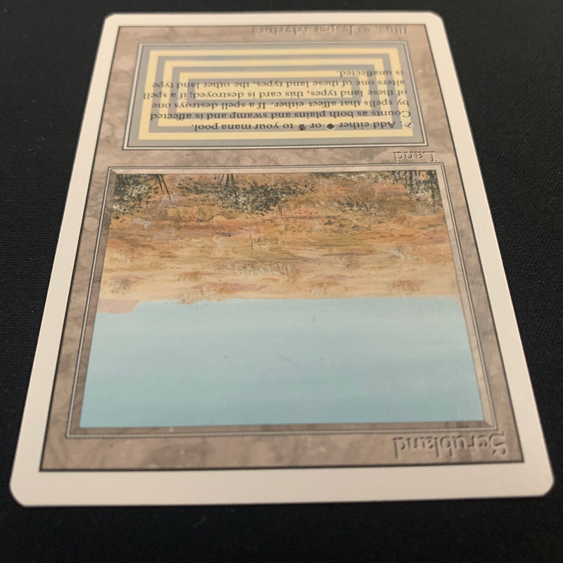 Magic the Gathering Scrubland - Revised 