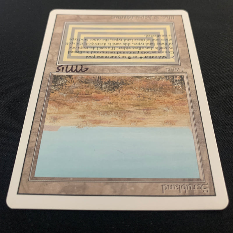 Magic the Gathering Scrubland - Revised 