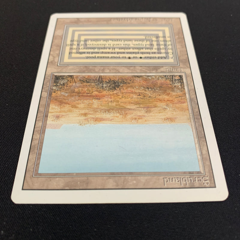 Magic the Gathering Scrubland - Revised 