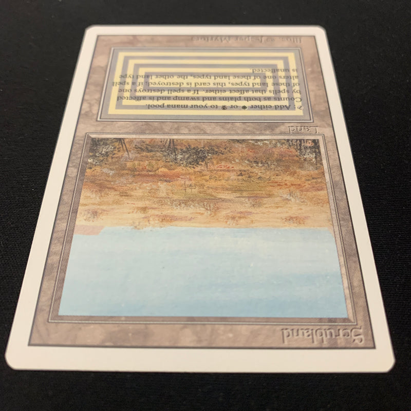 Magic the Gathering Scrubland - Revised 