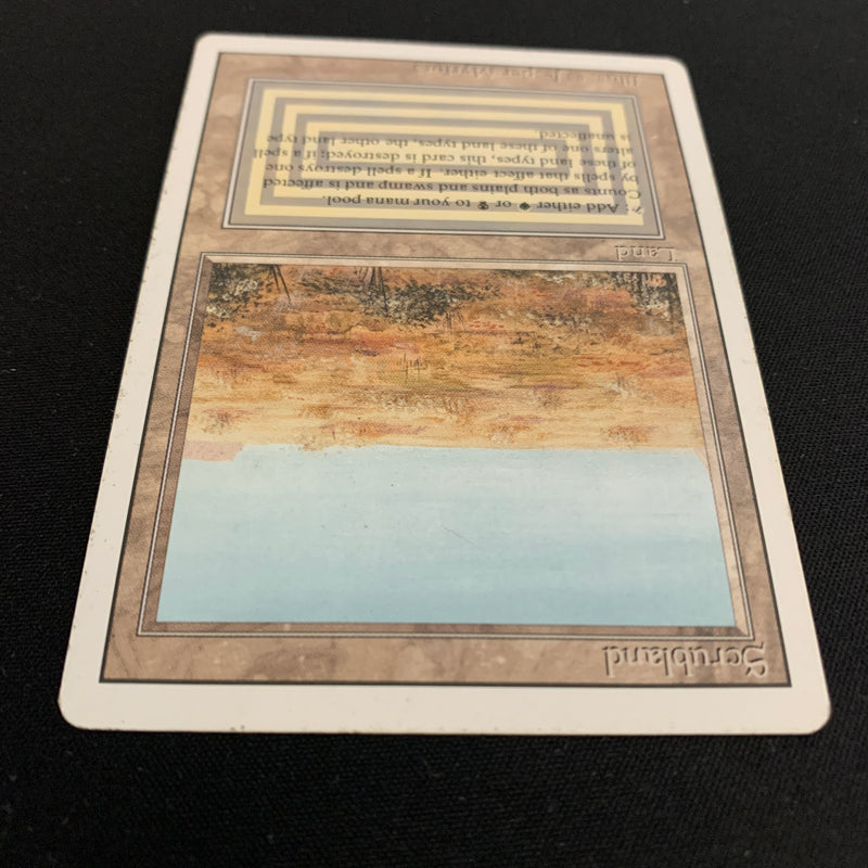 Magic the Gathering Scrubland - Revised 