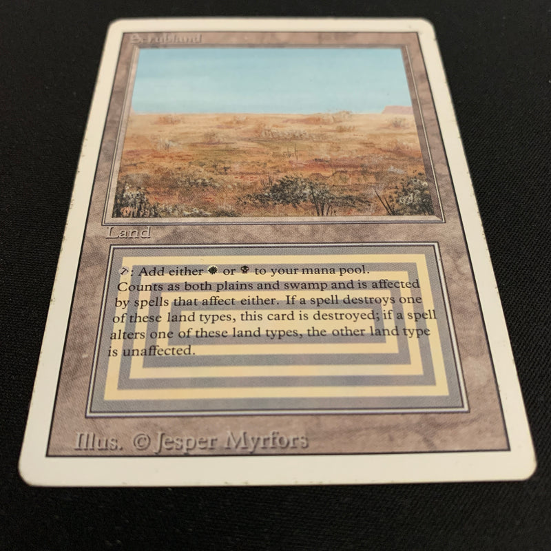 Magic the Gathering Scrubland - Revised 