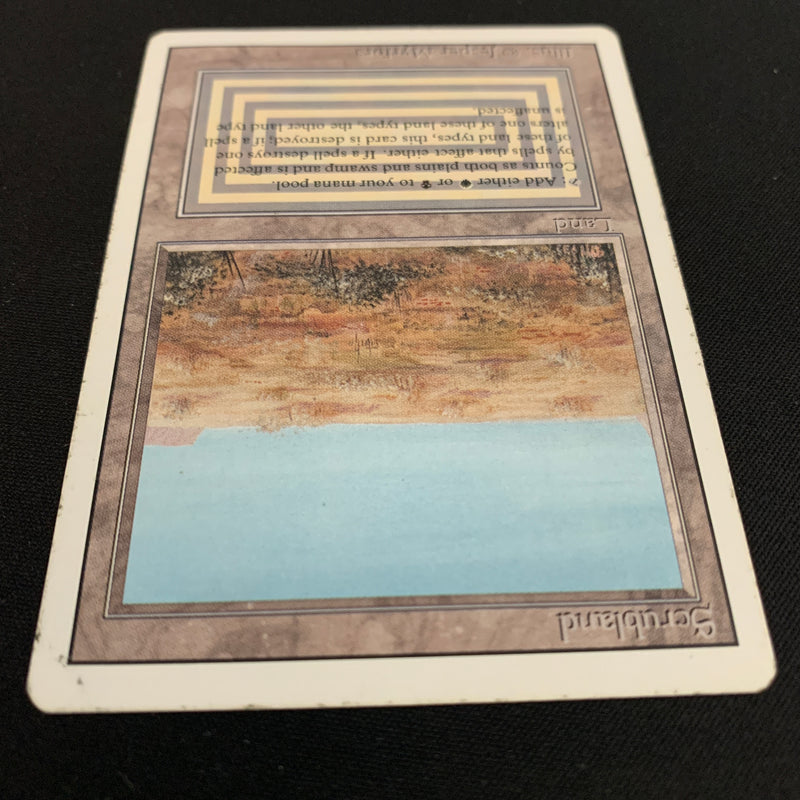 Magic the Gathering Scrubland - Revised 