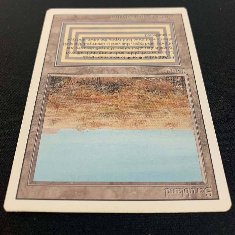 Magic the Gathering Scrubland - Revised 