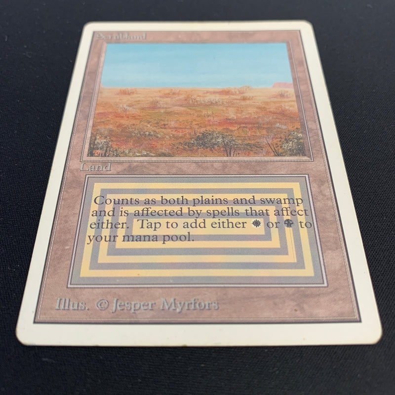 Magic the Gathering Scrubland - Unlimited 