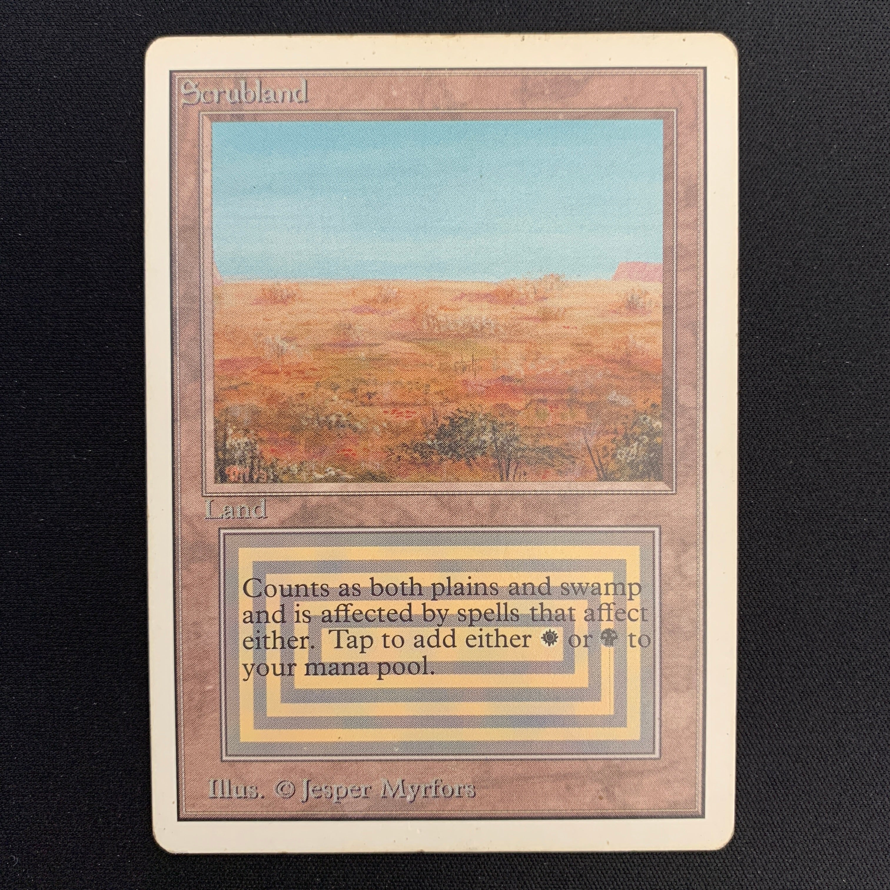 MTG Singles - Scrubland - Unlimited - 