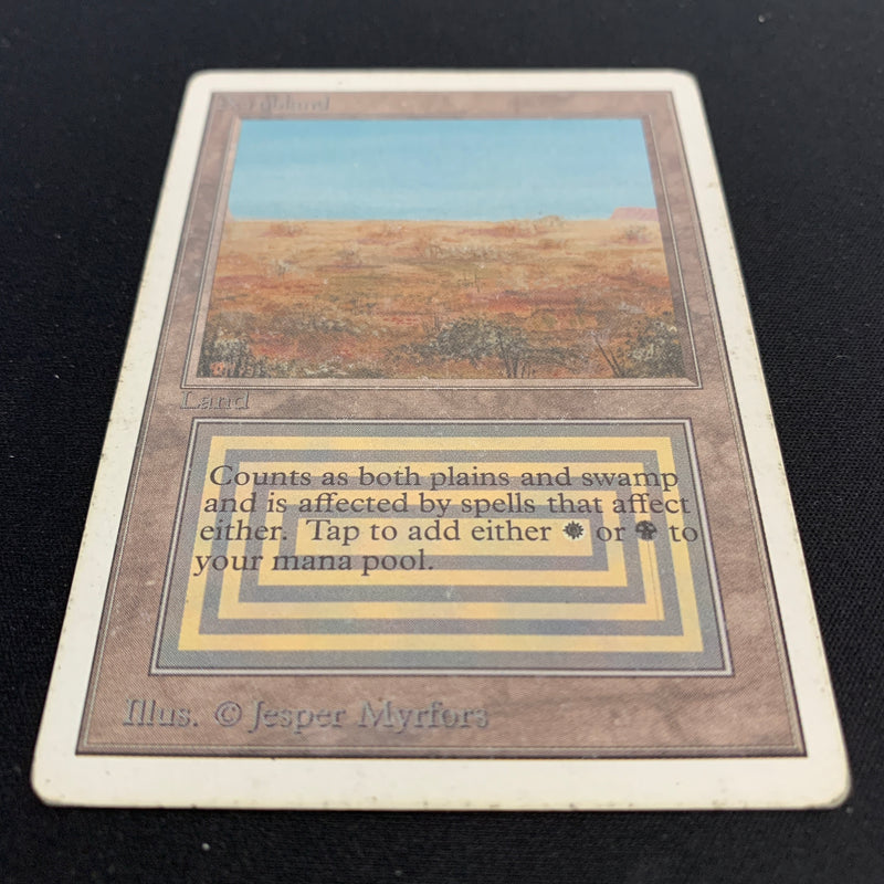 Magic the Gathering Scrubland - Unlimited 