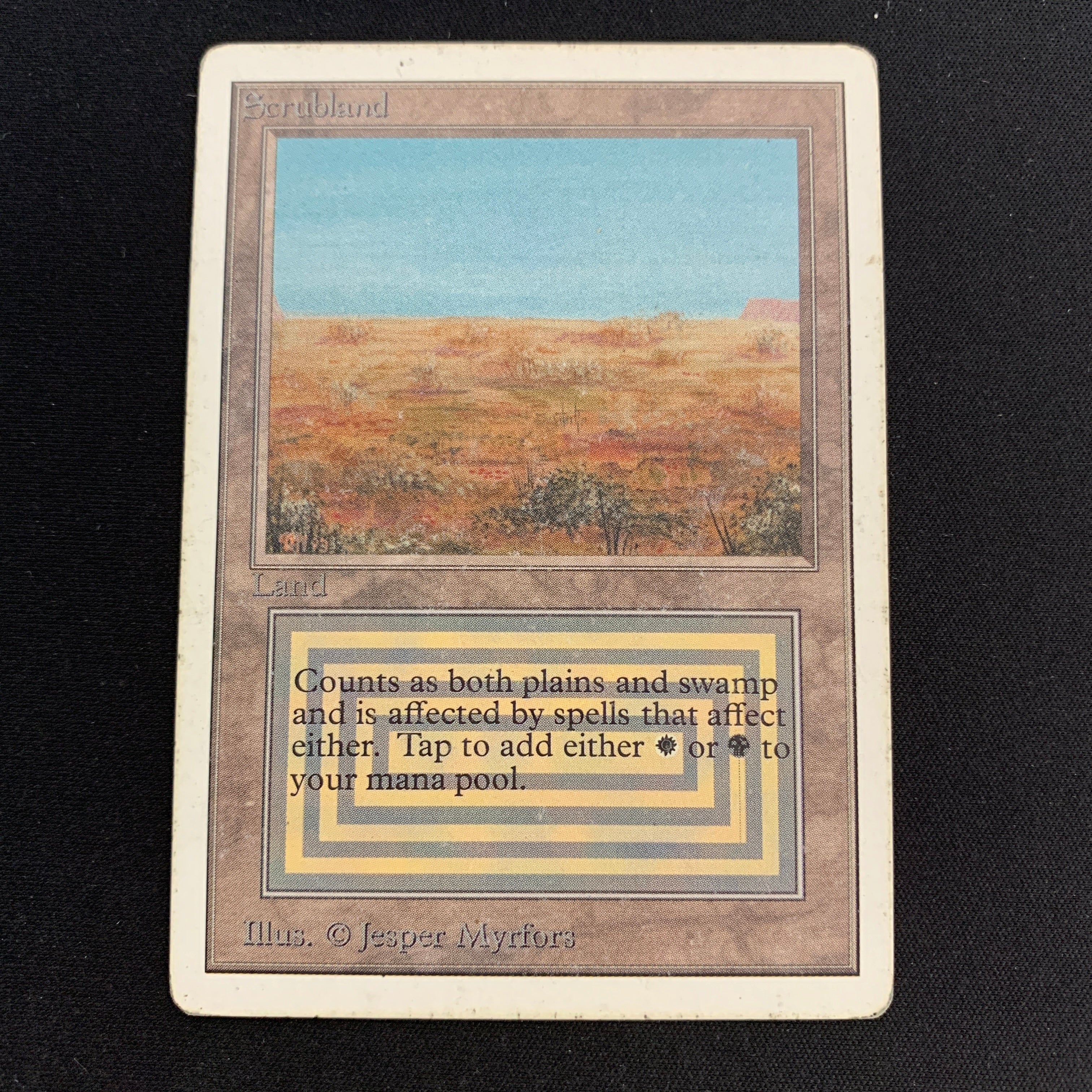MTG Singles - Scrubland - Unlimited - 