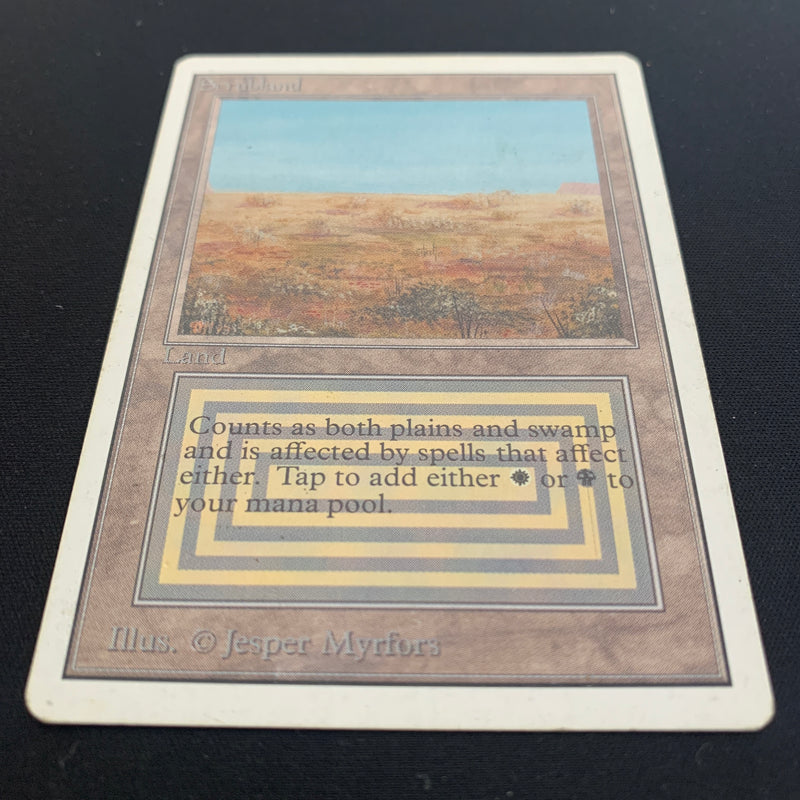 Magic the Gathering Scrubland - Unlimited 